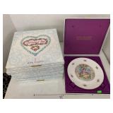7vnt Valentines Day Royal Doulton Plates
