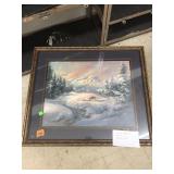 Lee K Parkinson Signed Oil Painting