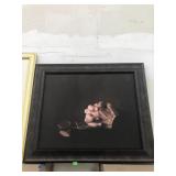 Praying Hands Framed Picture Approx 24x21