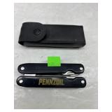 Knife w/ Case Penzoil