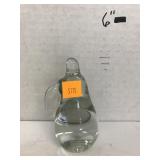 Pear Glass paperweight