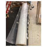 Roll of heavy plastic