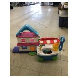 Kids Toys - Food Cart & Play House