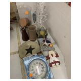 Metal Tree, Thermometer, Misc