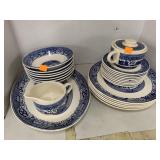 Blue and White Dishes, Bowls have some chips