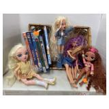 Dolls, DVDs, Basket