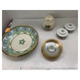Bowl, Candle Holder, Jar, Plates