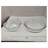 2cnt Glasbake Casserole Dishes