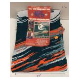 Dolphins Football Blanket