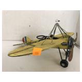 Metal Airplane Decoration