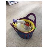 Plastic Baskets, Baby Wash, Baby Toys