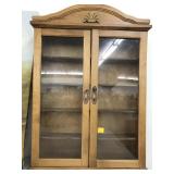 Tabletop cabinet approx 23 x 16 x 3.5 inches,
