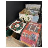 Misc Decorations, Holiday, Signed Painted slate