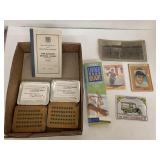 German match pellets, sport cards, book weight,