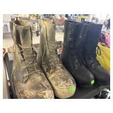2 pair Boots / Military