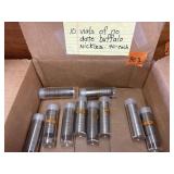 10  Tubes  of No Date Buffalo Nickels