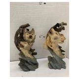 2cnt Wolf Decor, One broke On Base