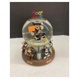 Mickey Mouse music box globe " As Time Goes By"