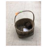 Basket & Pumpkin Decor