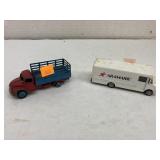 Dinky Toys Dodge Truck & Chevy Step Van