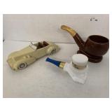 Avon Car, Pipe Cologne Container, Pipe Planter?