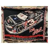 Dale Earndhartt Blanket, approx 55in x 44in
