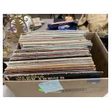 Box of vintage country albums