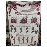 The Night Before Christmas Blanket, approx 40in x