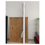 Board approx 4ft x 5.5ft and Post Jacket