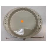 Pie Pan, Longaberger Pottery