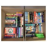2 boxes of VHS