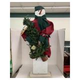 Snowman wooden Decor