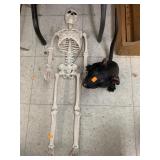 Skeleton and Rat Decoration