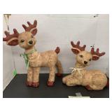 Vntg Ceramic Reindeer