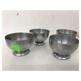 4 metal Cocktail Cups, Chase, USA