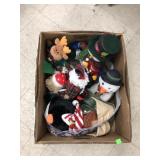 Box of Christmas Decor
