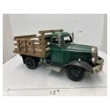 Metal and wood truck