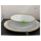 Serving Bowl and Platter