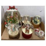 Water Globe Decor, Not all are Music boxes, one