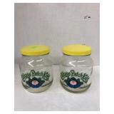 1984 Cabbage Patch Kids Glass Jars