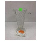 Glass Diamond Point Vase