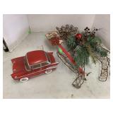 ï¿½57 Chevy Light and Reindeer Decor