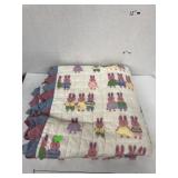 Bunny Quilt Approx 40x55