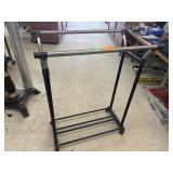 Clothes Rack on Wheels - adjustable height