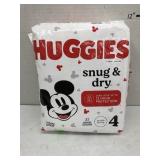 Huggies Diapers Size 4 - Opened