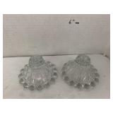 Pair of AH Benwick Candle Holders