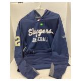Rawlings Sluggers Baseball Hooded Sweatshirt size