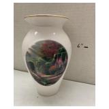 Thomas Kinkade Vase