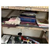 Books and Scrabble Game