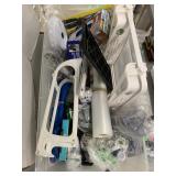 Shelf Liner, Hot Glue Gun, Paper Cutter,